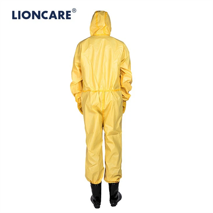 LIONCARE® Taped Seams Chemical Protective Coverall