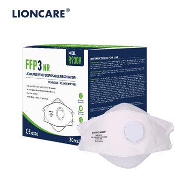 ماسک تنفسی FFP3 به شکل ماهی LIONCARE® با دریچه