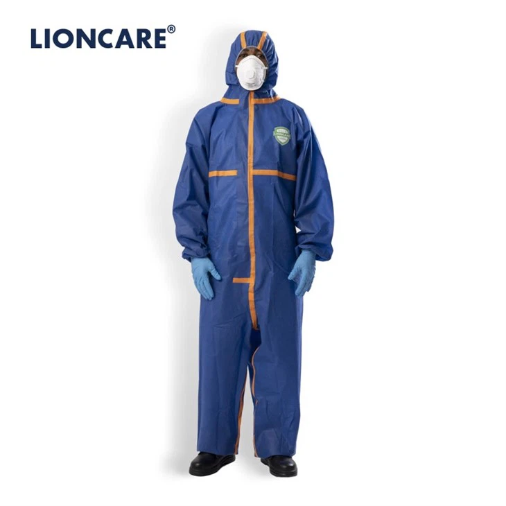 روپوش محافظ یکبار مصرف LIONCARE® CoverLite با درزهای نواری آبی